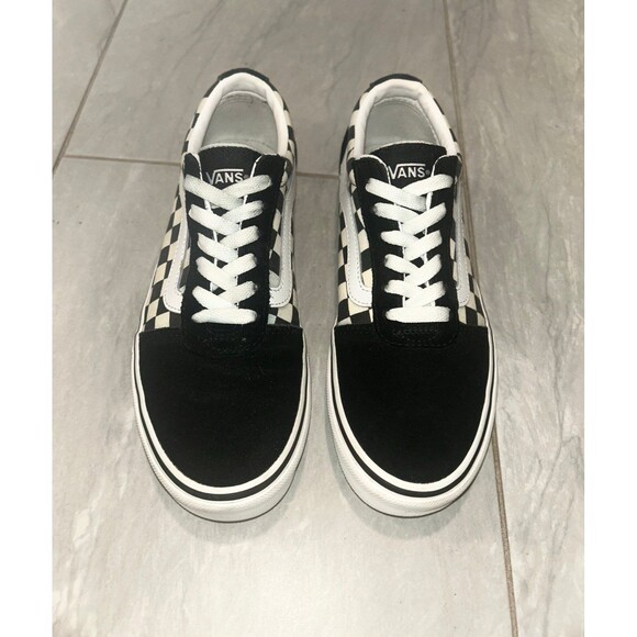 Women’s vans Old Skool checkerboard skate shoes size 7.5 - Picture 6 of 11